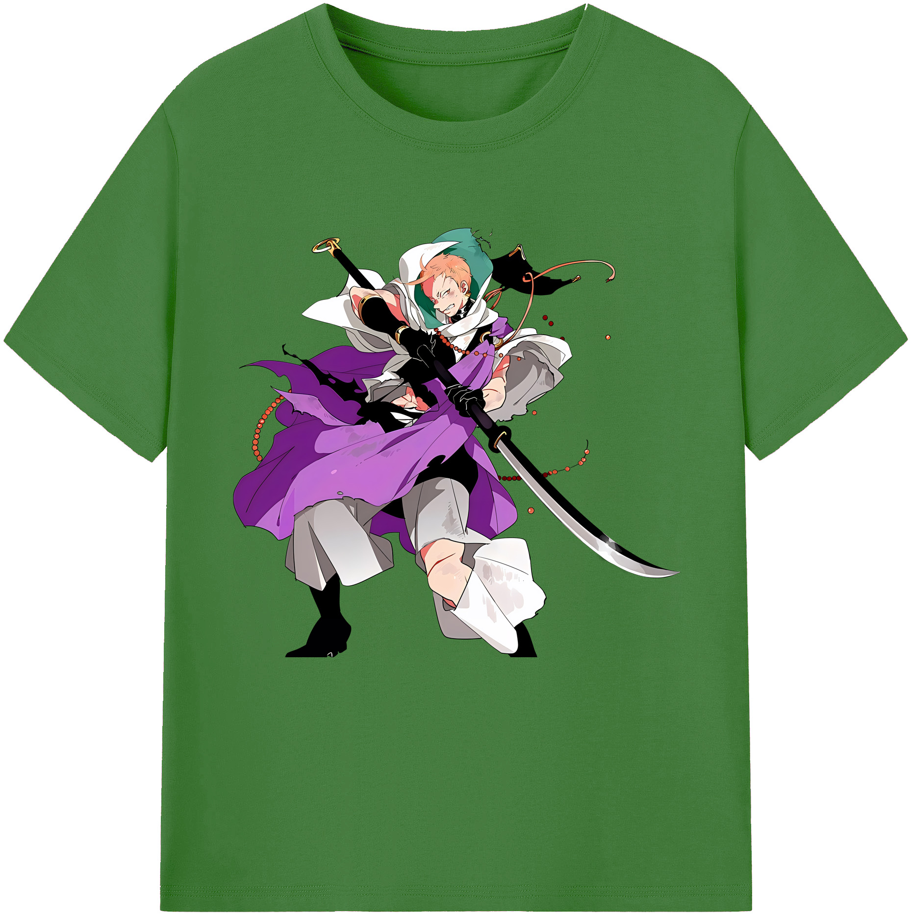 （画像用） 刀剣乱舞 Touken Ranbu レディースカジュアルプリントTシャツ（綿100％）